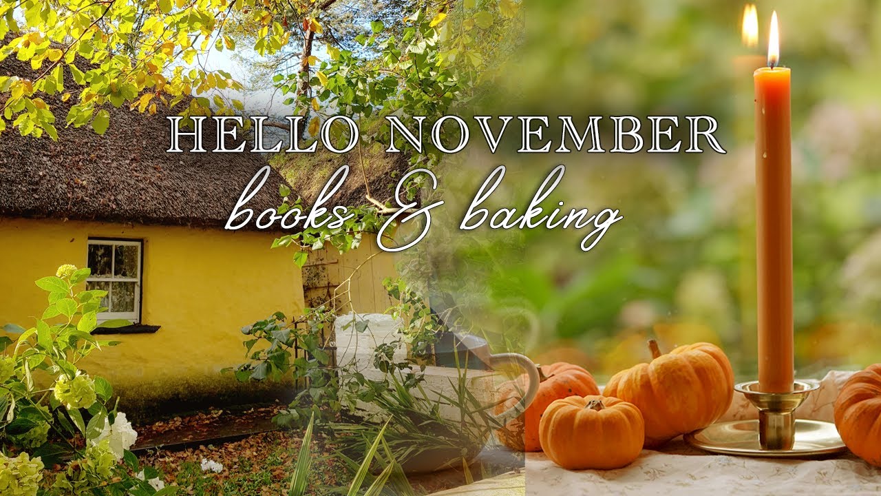 cosy autumn days in Ireland | rural life | book recommendations | dracula 2025 | best banana bread