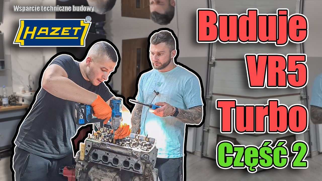 Buduję VR5 Turbo - Rozbiórka silnika AQN