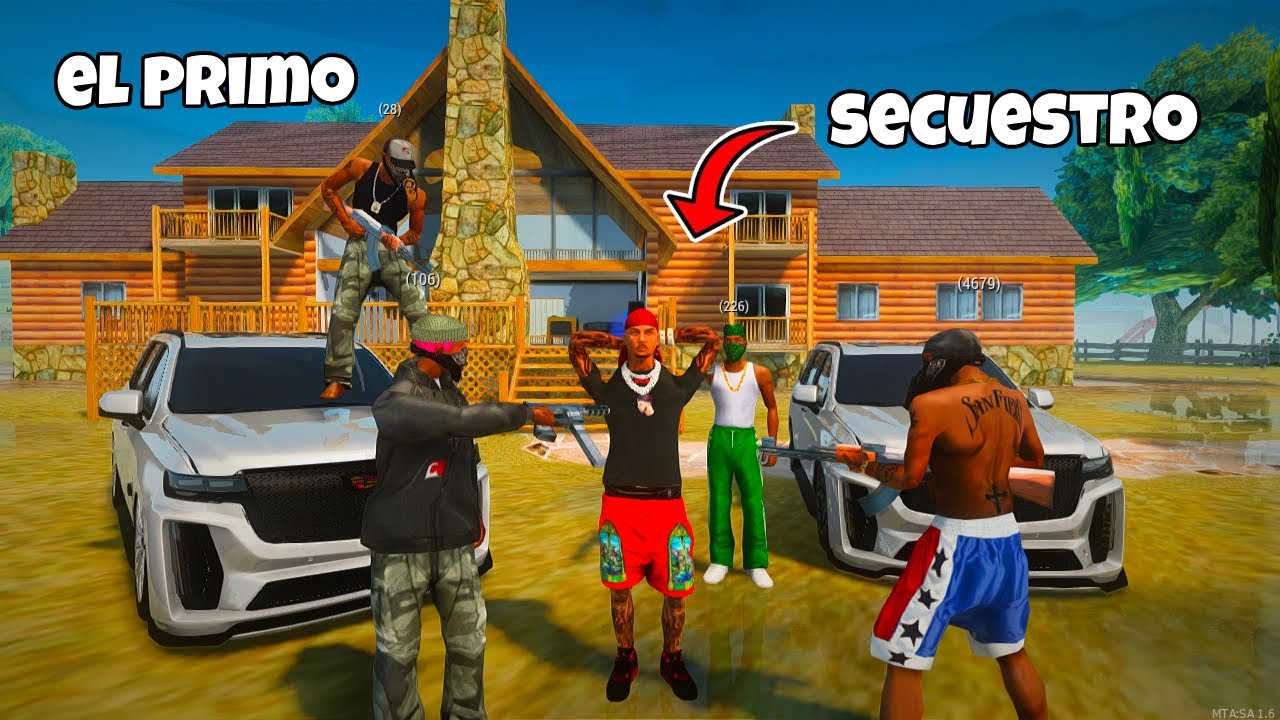 ME SECUESTRAN UNA PERSONAS DESCONOCIDA EN SANTO DOMINGO RP ( MTA SAN ANDREAS ROLEPLAY )