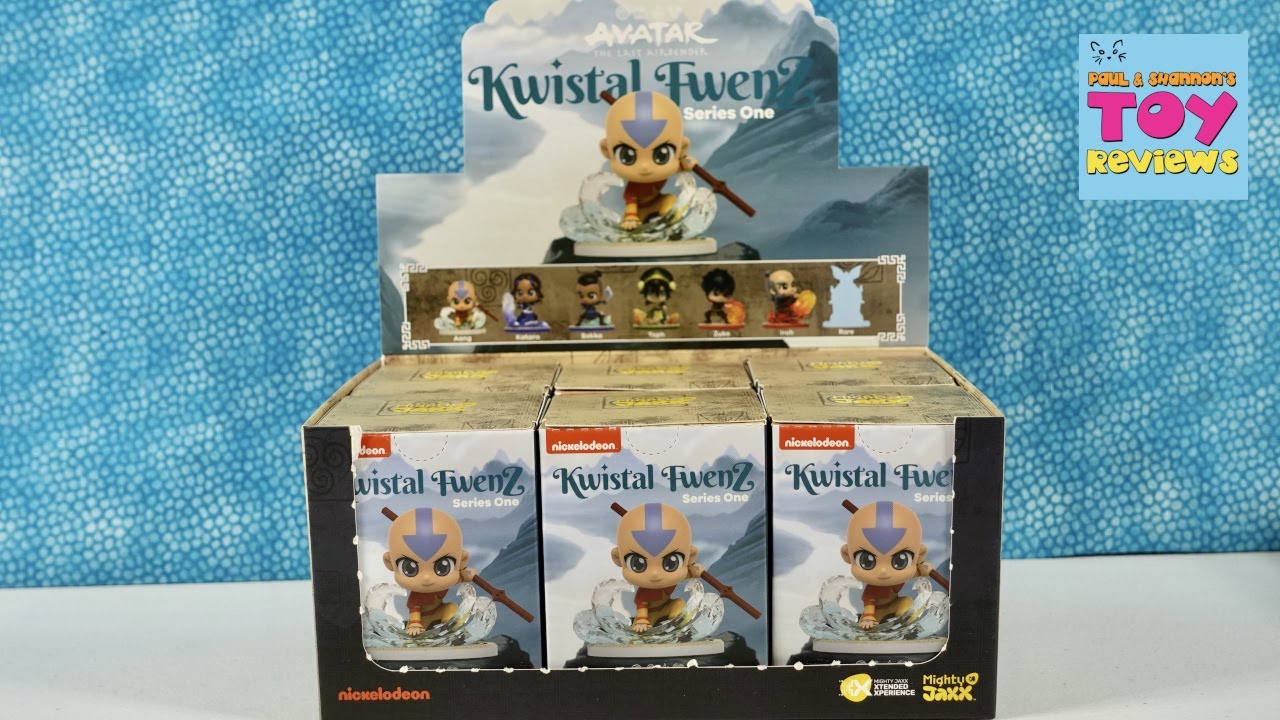 Avatar The Last Airbender Kwistal Fwenz Series One Unboxing Review | PSToyReviews