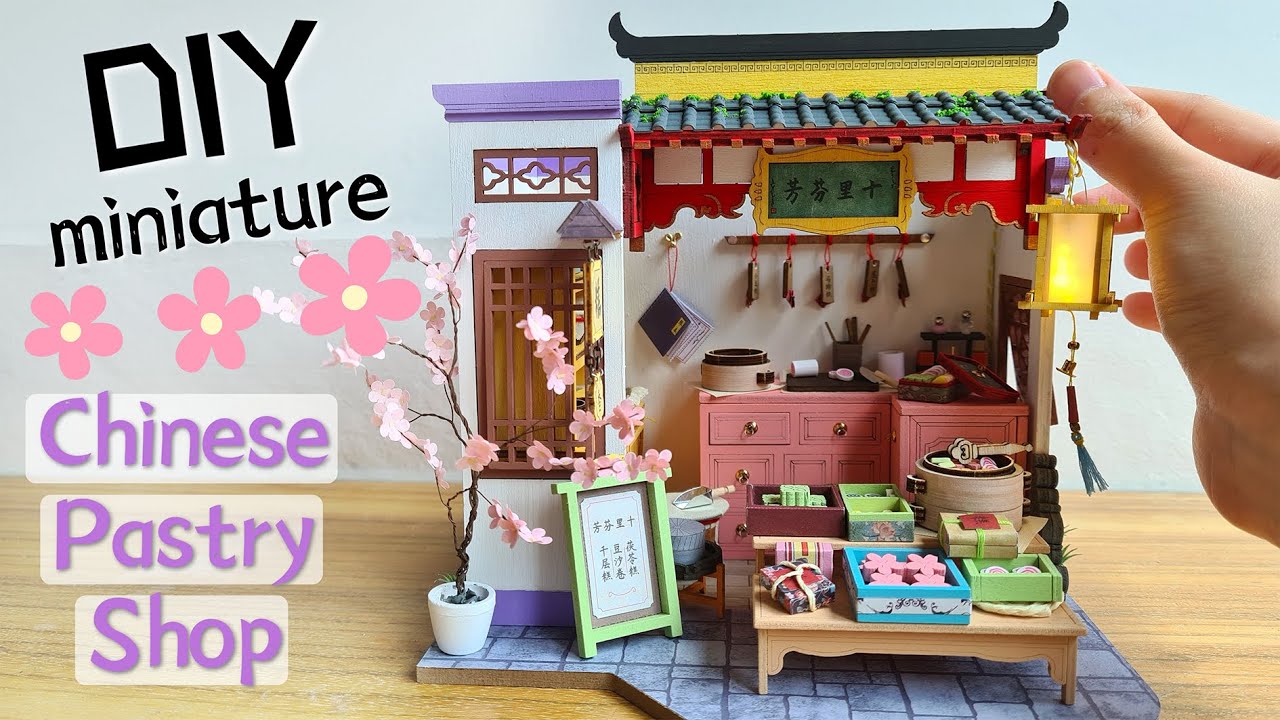 DIY Miniature Chinese Pastry Shop (Rolife)