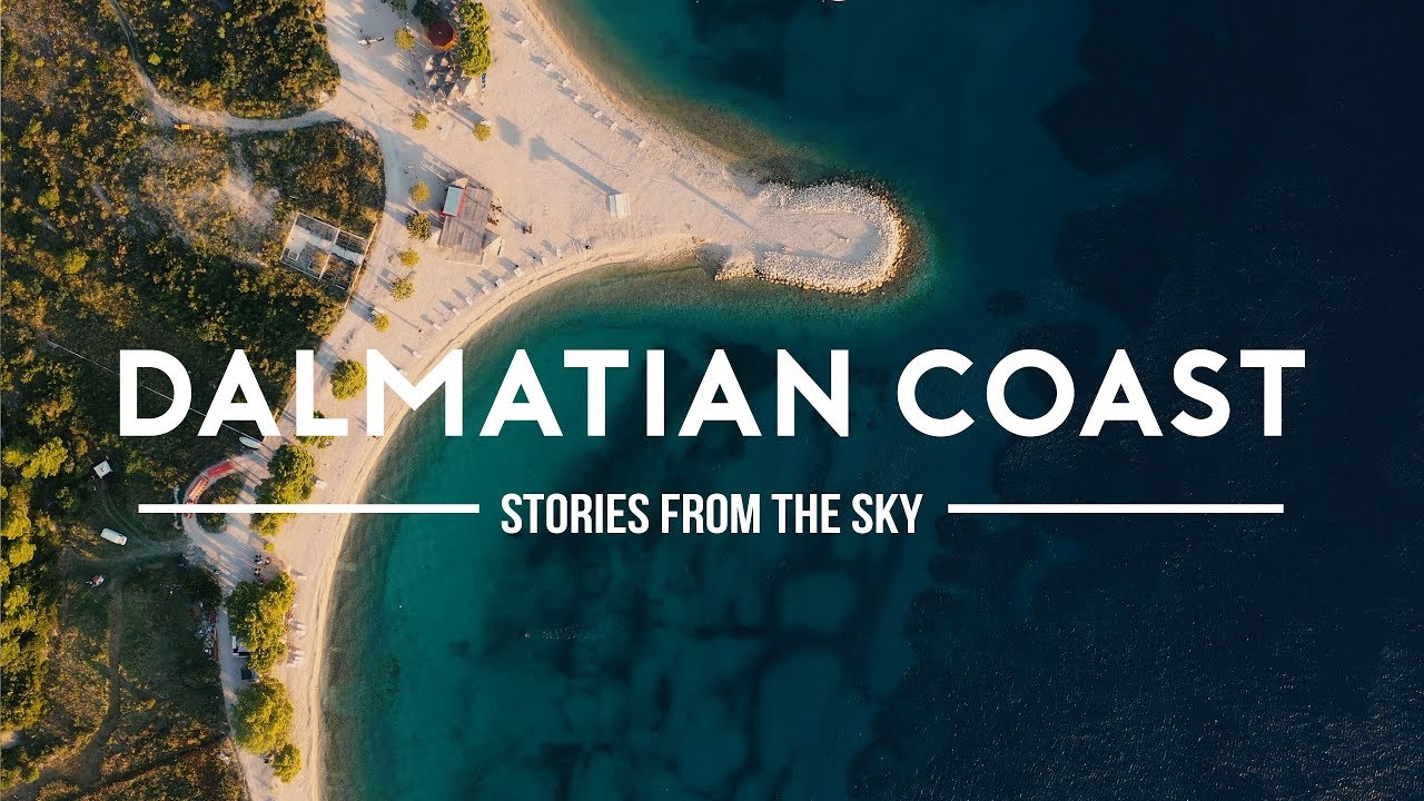 Dalmatian Coast from Above 4K |  Drone - DJI Mavic Pro 2