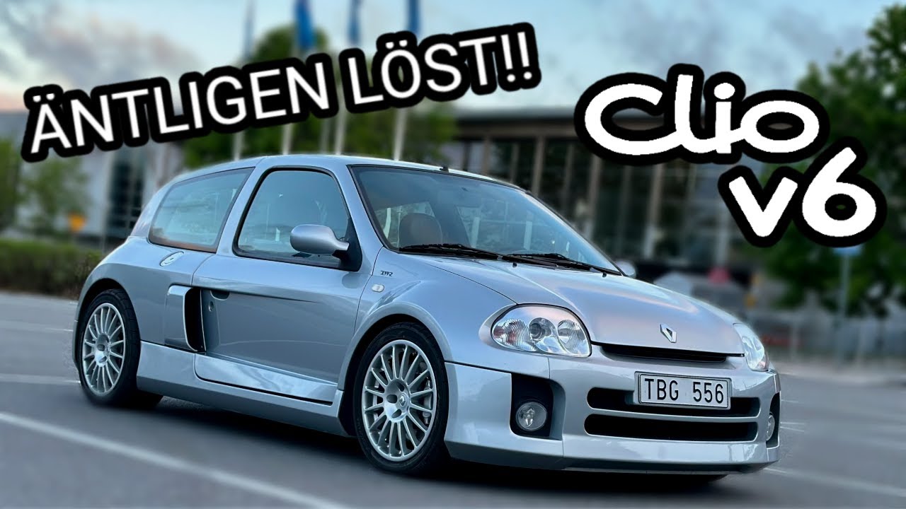 EFTER 6 ÅR Hittar vi FELET på vår Clio V6!