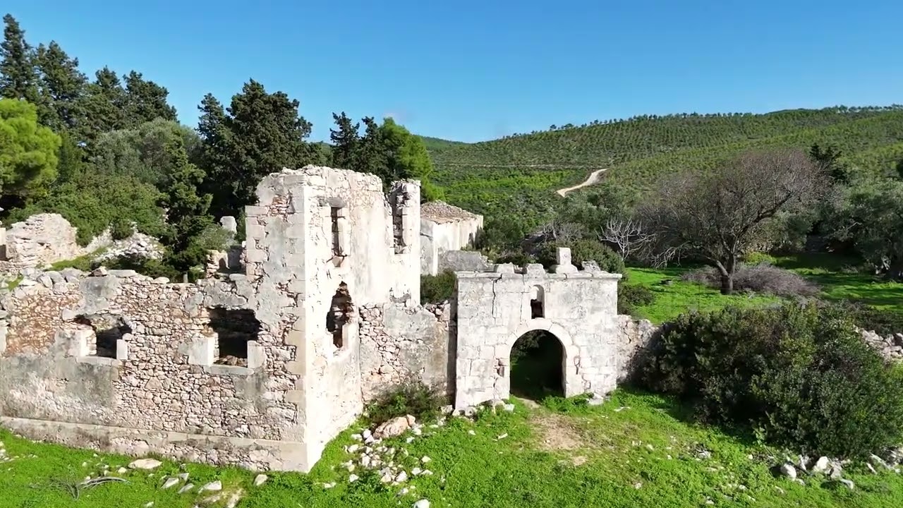 Ερείπια Μονής  Αγίου Ανδρέα- Βολιμες