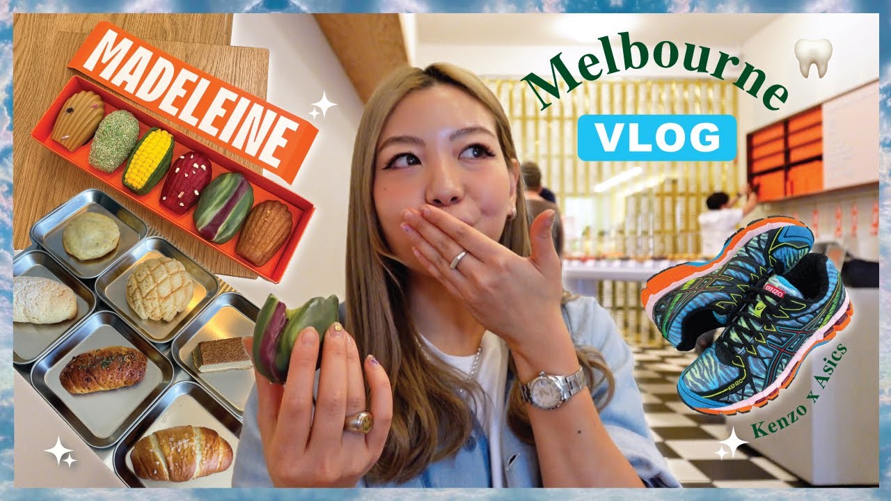 VLOG | New Bakeries, Getting Tooth Gems, Unboxing Kenzo x Asics Gel-Kayano 20