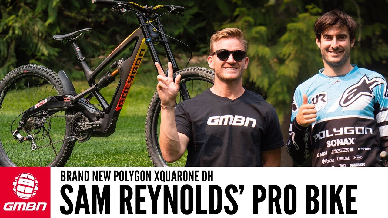 Sam Reynolds' Custom Polygon XquarOne DH | GMBN Pro Bikes