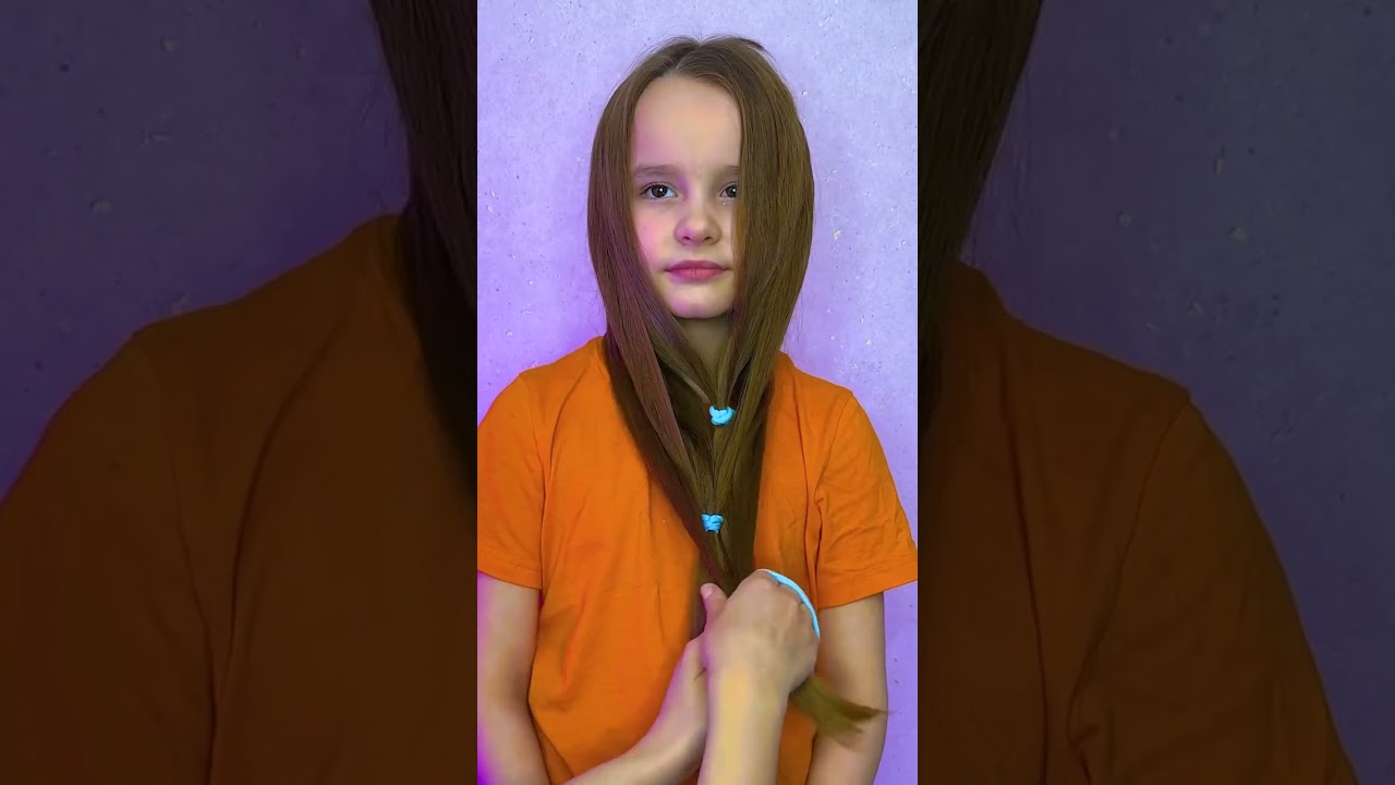 Mom, you're a genius! 👱🏻&zwj;♀️🪮Awesome Hairstyle for Kids! 🤩