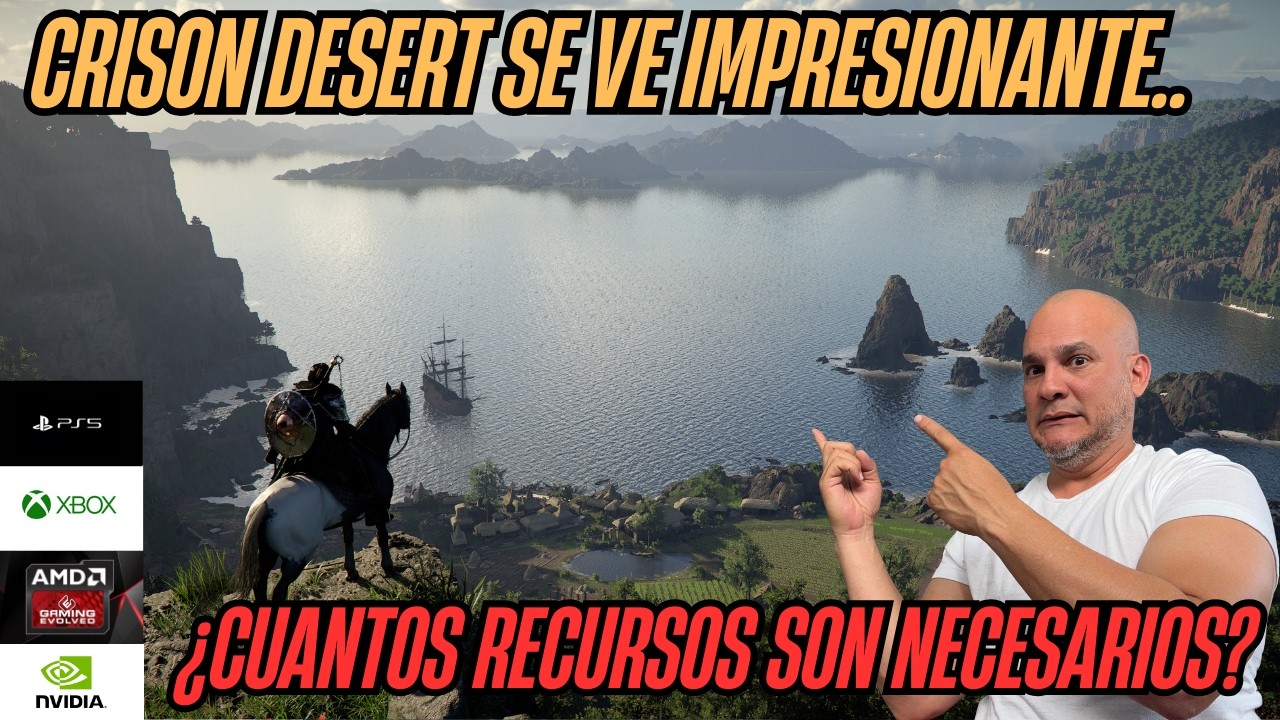 ¡Crimson Desert luce IMPRESIONANTE! Pero hay un detalle técnico que debes saber…