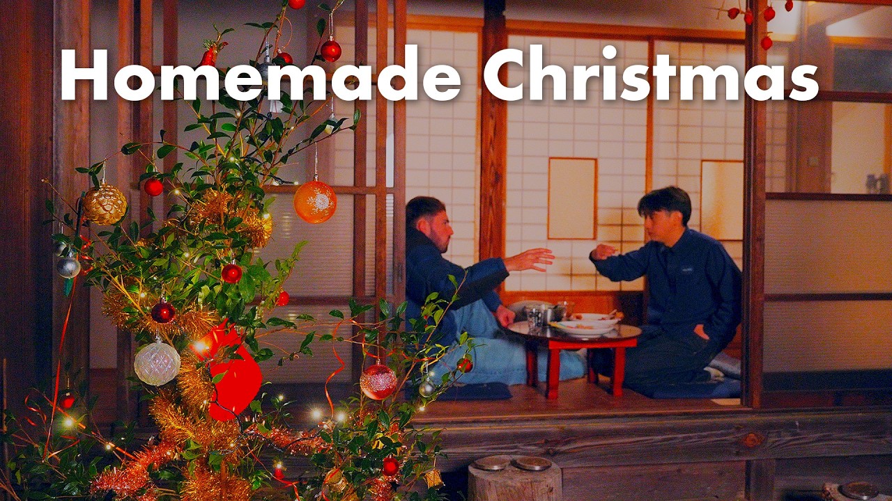 Christmas in Rural Japan 🇯🇵 Baking Cookies & Decorating the Tree