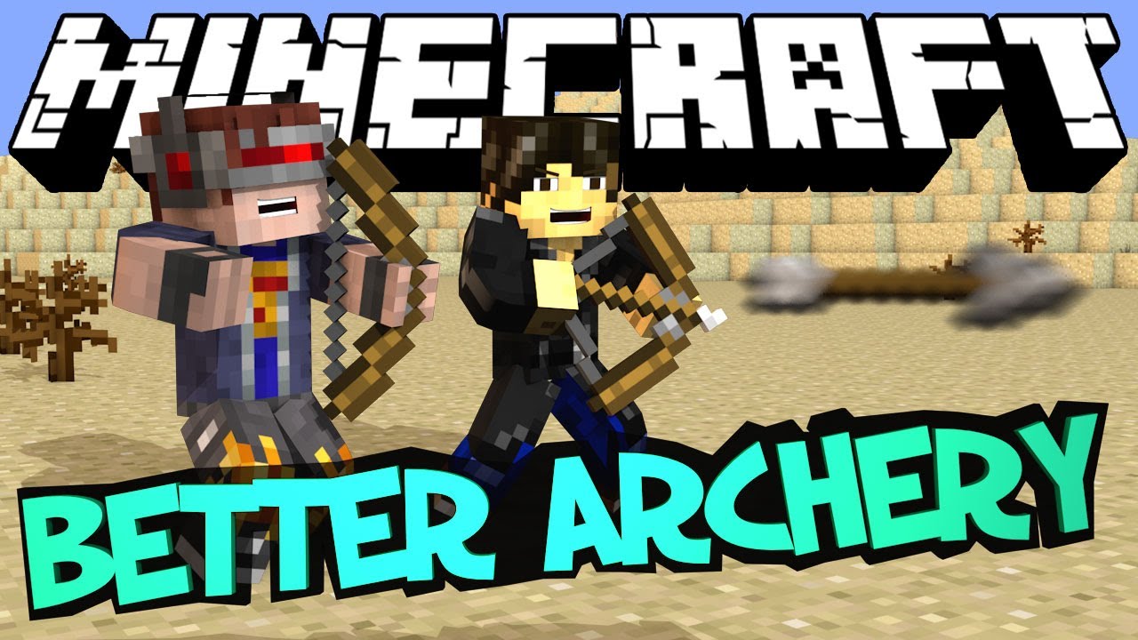 Minecraft Mod Showcase : Better Archery Mod