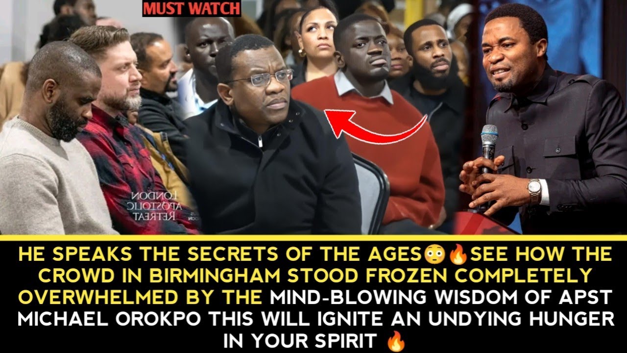 HE SPEAKS THE SECRETS OF THE AGES😳🔥SEE HOW BIRMINGHAM CROWD STOOD STILL FROZEN BY APST MIKE WISDOM🔥