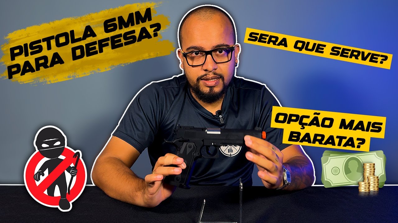 Pistolas Co2 6mm serve para Defesa Pessoal? Será que consigo me defender com uma C11? Entenda!