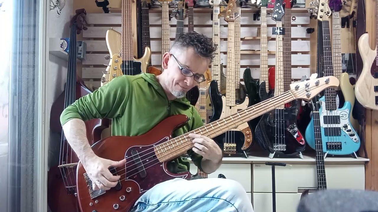 HIGH END BASS GUITARS: Xotic XJ-1T-5 Custom Pre-Shipment Test. JAPANESE MADE / ERNEST TIBBS SPEC