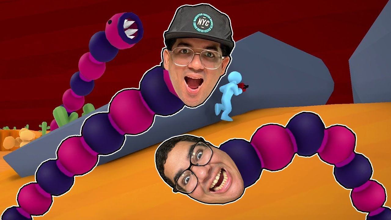 VIRAMOS MINHOCAS GIGANTES QUE VIVEM NO DESERTO!!!