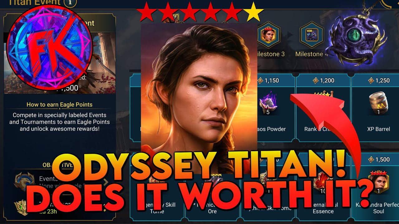 SHE DOESN'T WORTH BUT!? KASSANDRA ODYSSEY TITAN EVENT! | Raid: Shadow Legends