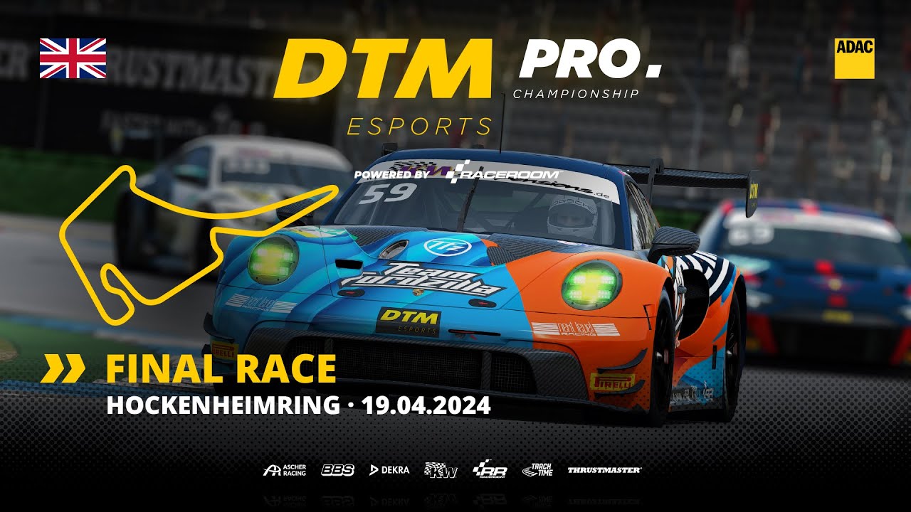 [EN] FINALE - Round 6: Hockenheimring - DTM Esports Pro Championship 2024