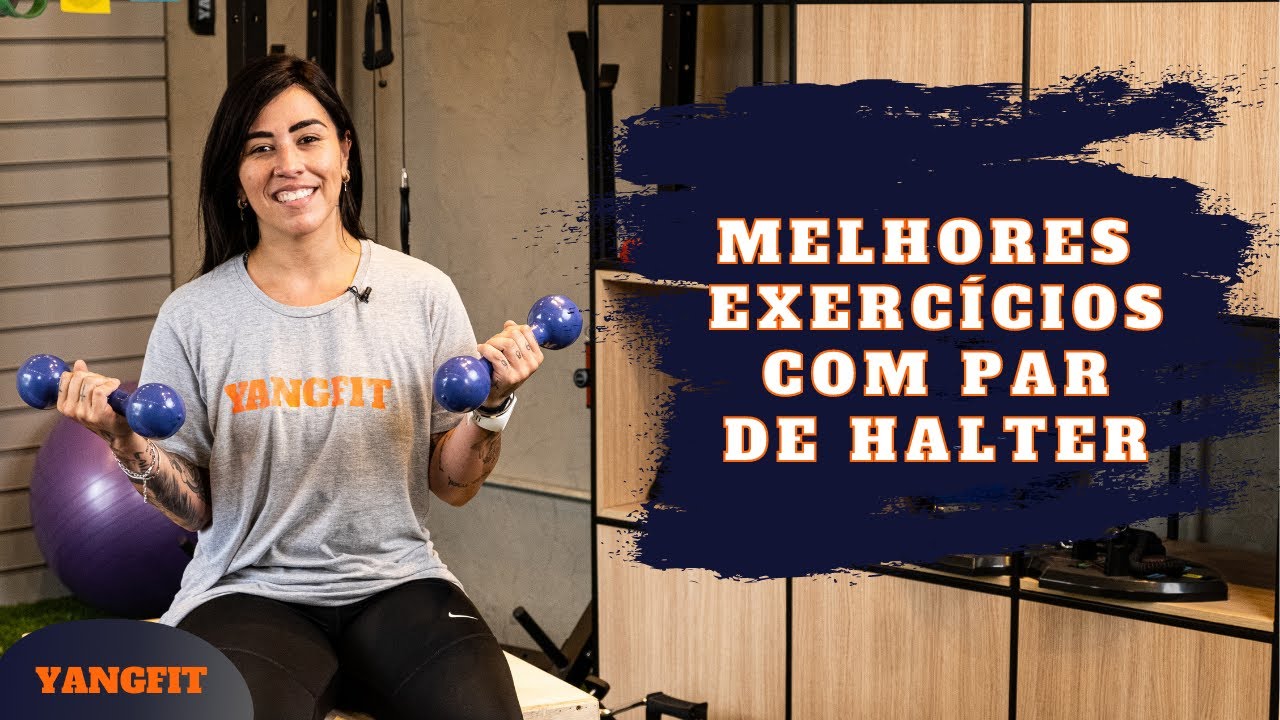12 Melhores Exercícios com Halteres | Treino com Halter