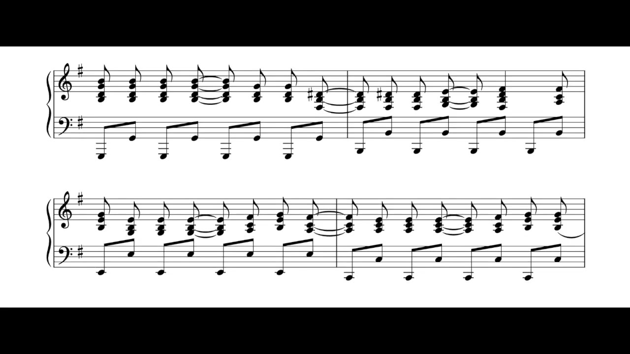 Мираж – Музыка нас связала. Ноты для фортепиано