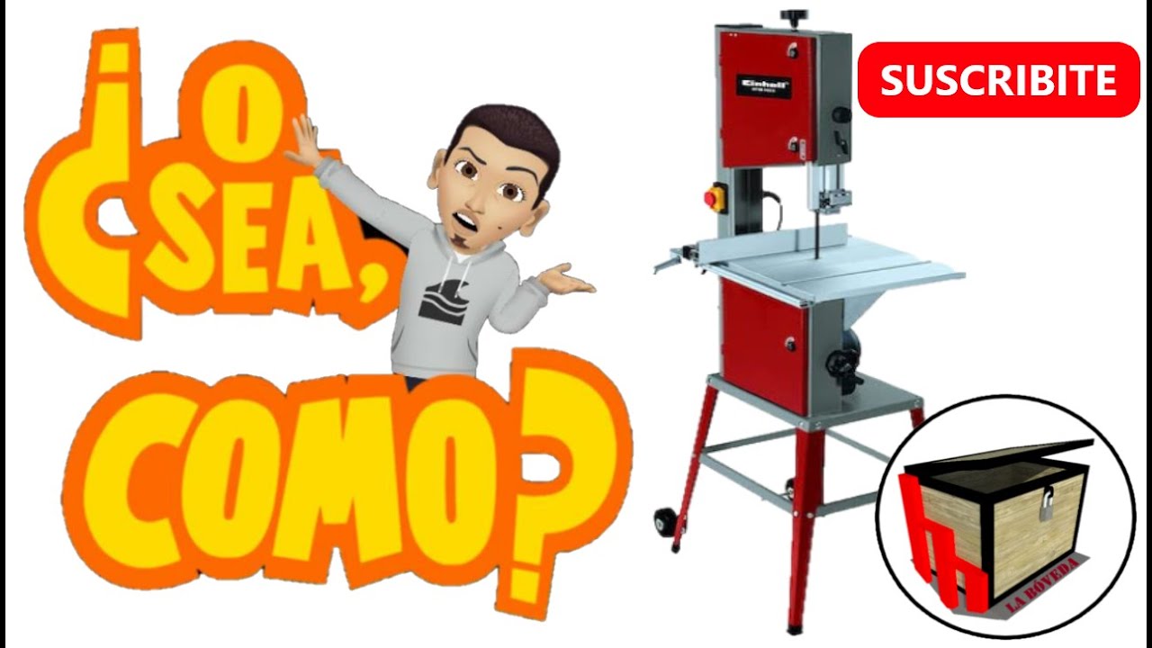 COMO ENSAMBLAR SIERRA SIN FIN EINHELL 750w Tc-sb 305 U