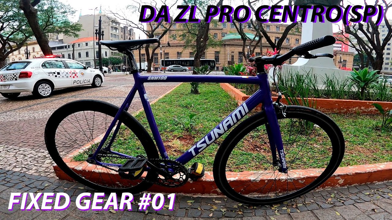 FIXED GEAR #01 | De Bike Fixa da ZL pro Centro(SP)