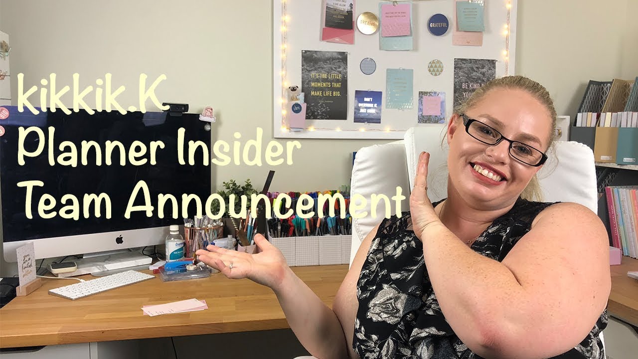 kikki.k Planner Insider Announcement