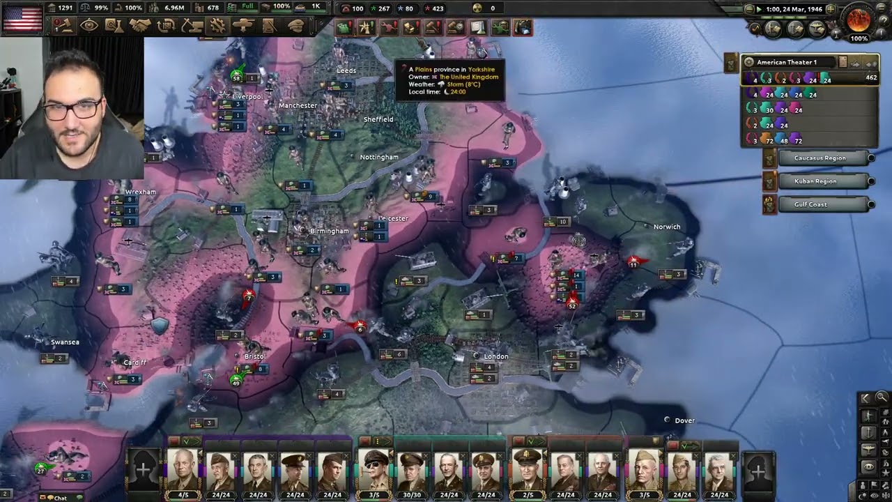 ŞAKA GİBİ BİR FİNAL  D   YUSUF VE MAXMARINE İLE HEARTS OF IRON IV ABD #8 FİNAL