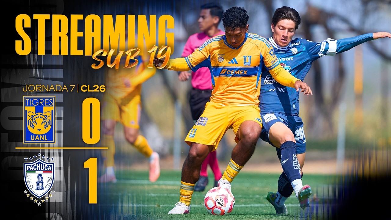 Tigres vs. Pachuca | Sub-19 | Jornada 7 | Clausura 2026