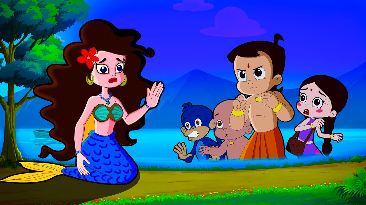 Chhota Bheem - Rescuing a Beautiful Mermaid | Cartoons for Kids | Funny Kids Videos