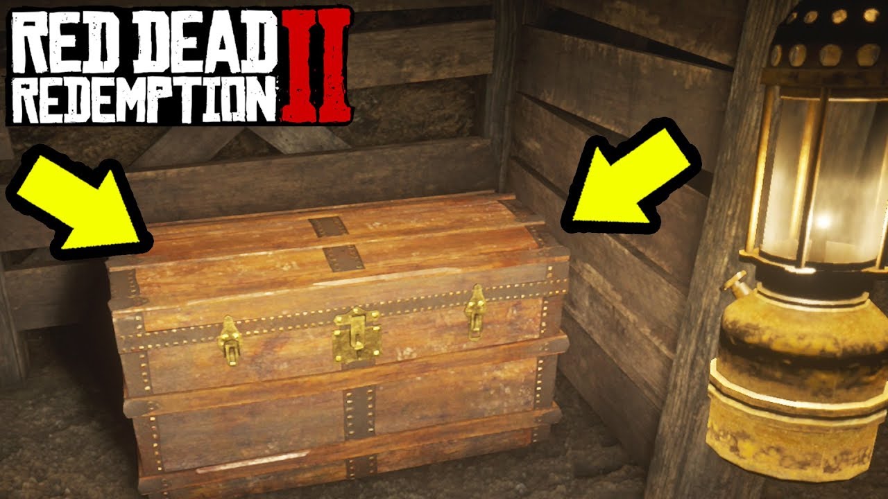 HIDDEN CHEST LOCATION WITH SECRET ITEM in Red Dead Redemption 2! RDR2 Legendary Animals!