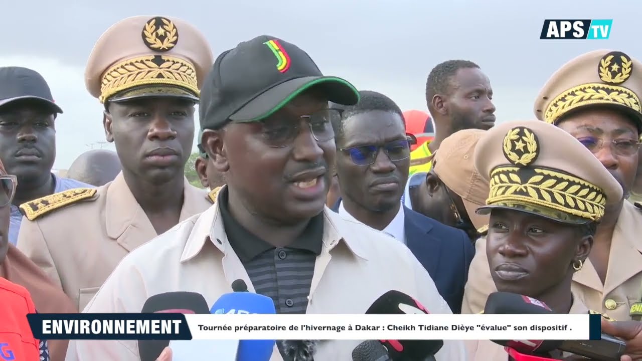 Fr : Tournée préparatoire de l'hivernage à Dakar, Cheikh Tidiane Dièye 
