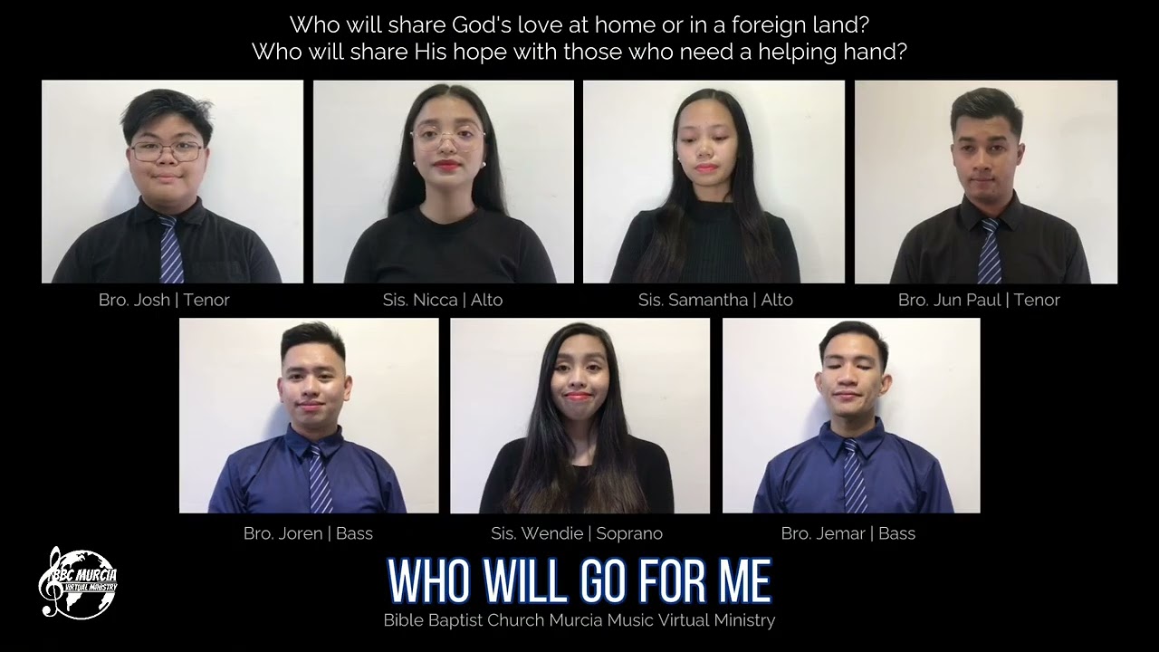 Who Will Go for Me | Bible Baptist Church Murcia | Double Quartet