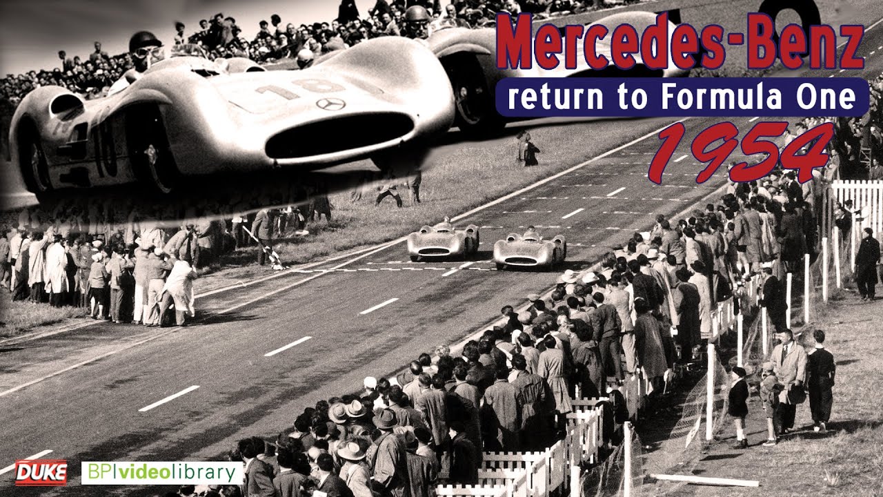 Возвращение Mercedes-Benz в Формулу-1 в 1954 году
