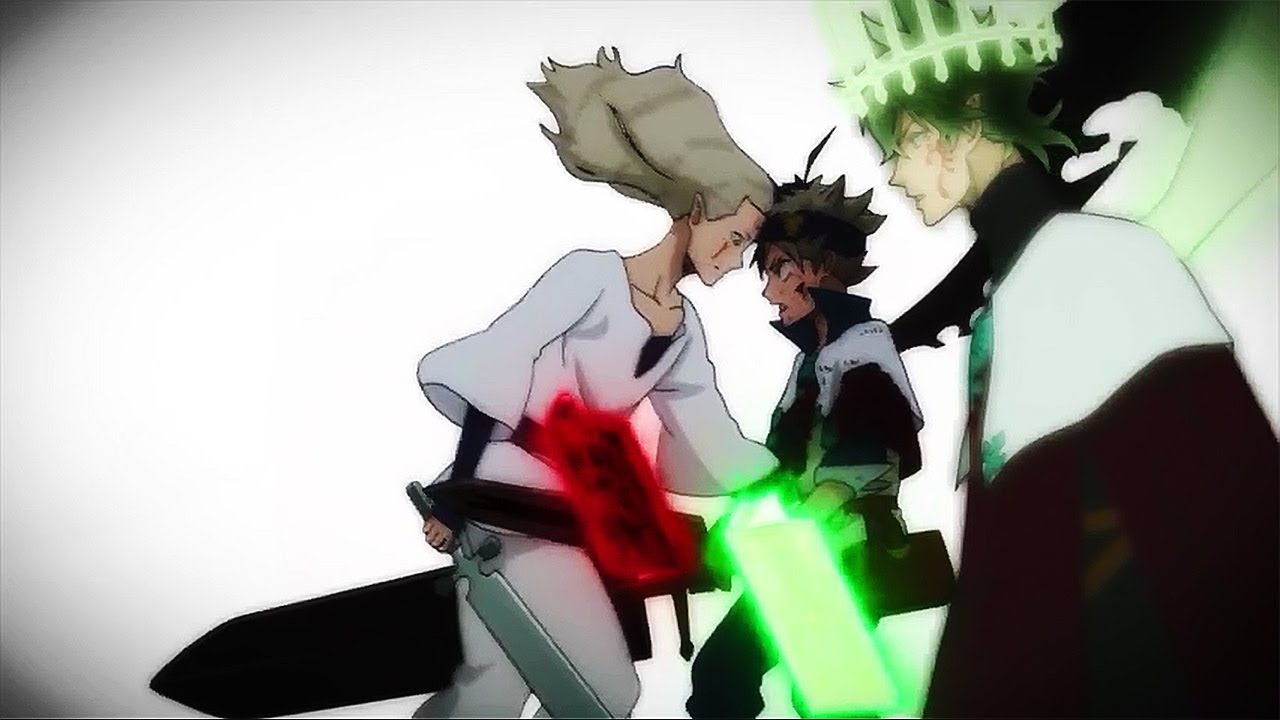 Аста и Юно против Лихта / Черный клевер