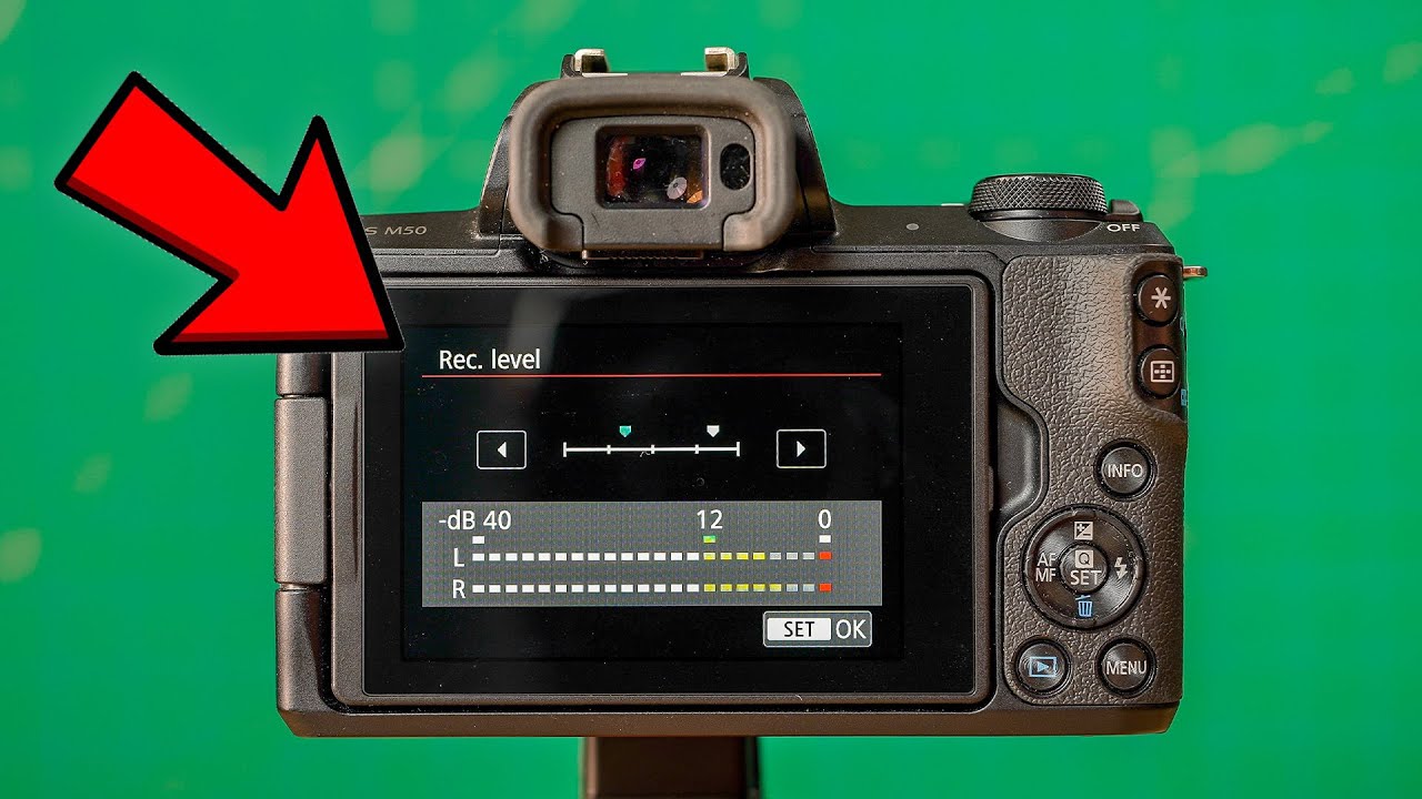 Canon M50 - Best Audio Quality Settings For Video (M50 Mark I and Mark II)