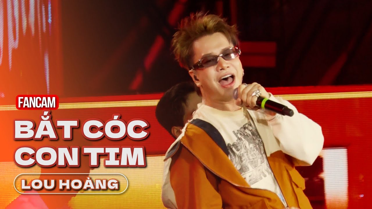[Fancam 4K] Lou Hoàng - Bắt Cóc Con Tim | ShopeeFood Mega Fest 18.10.2025