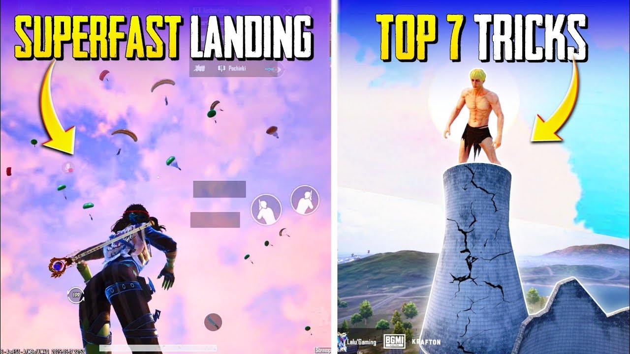 🔥TOP 10 BGMI 3.8 UPDATE GLITCH AND TRICKS | STEAMPUNK FRONTIER TIPS AND TRICKS | ATTACK ON TITAN