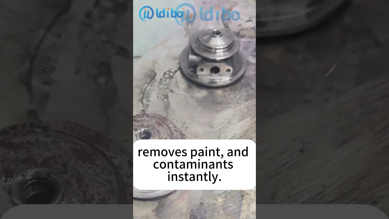 Watch Udibo Laser Cleaner Restore Valves in Mins! (non abrasive cleaning) #lasercleaner