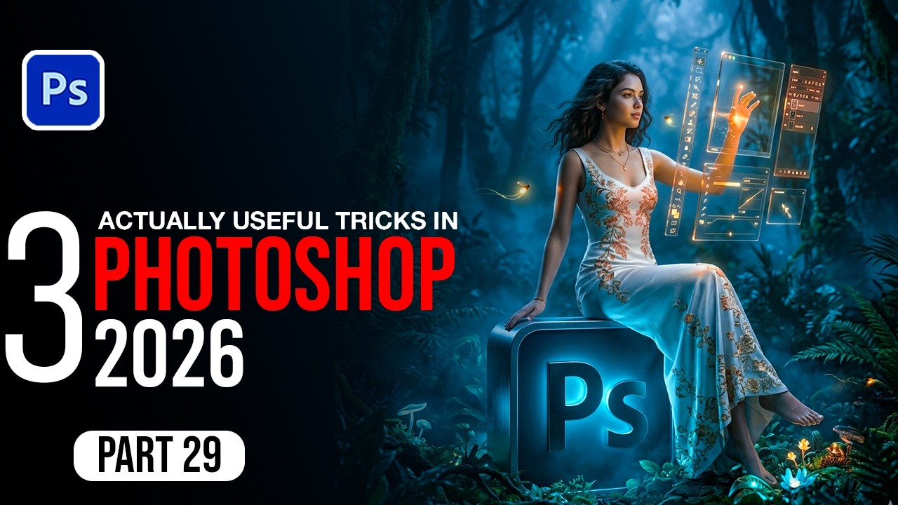 3 Photoshop Tricks I Actually Use Every Time | Part 29