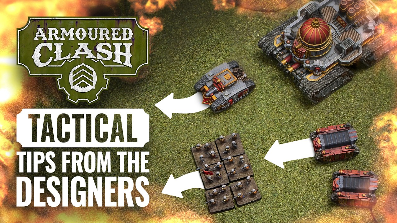 Game Designer's Top Tactical Tips For Armoured Clash!