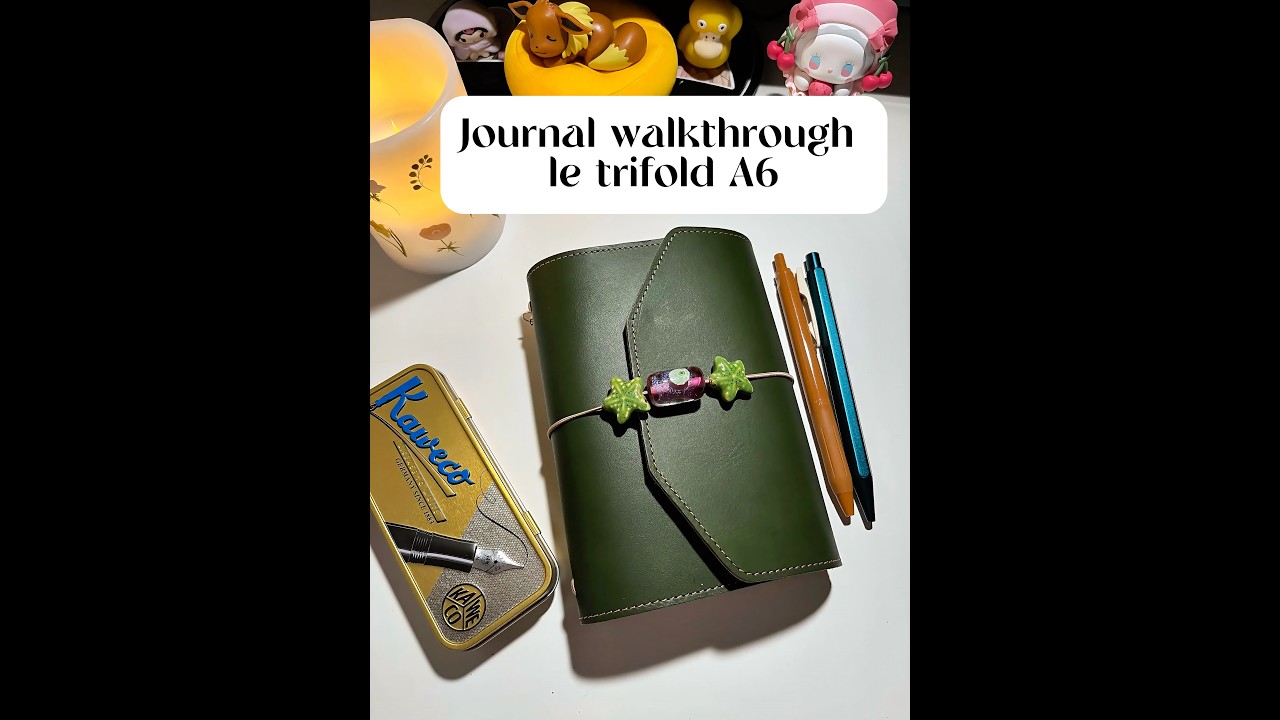 Journal walkthrough - le trifold A6