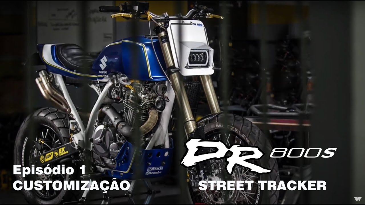 Episódio 1 - Suzuki DR 800 BIG STREET TRACKER - uma customização By FRATESCHI GARAGE