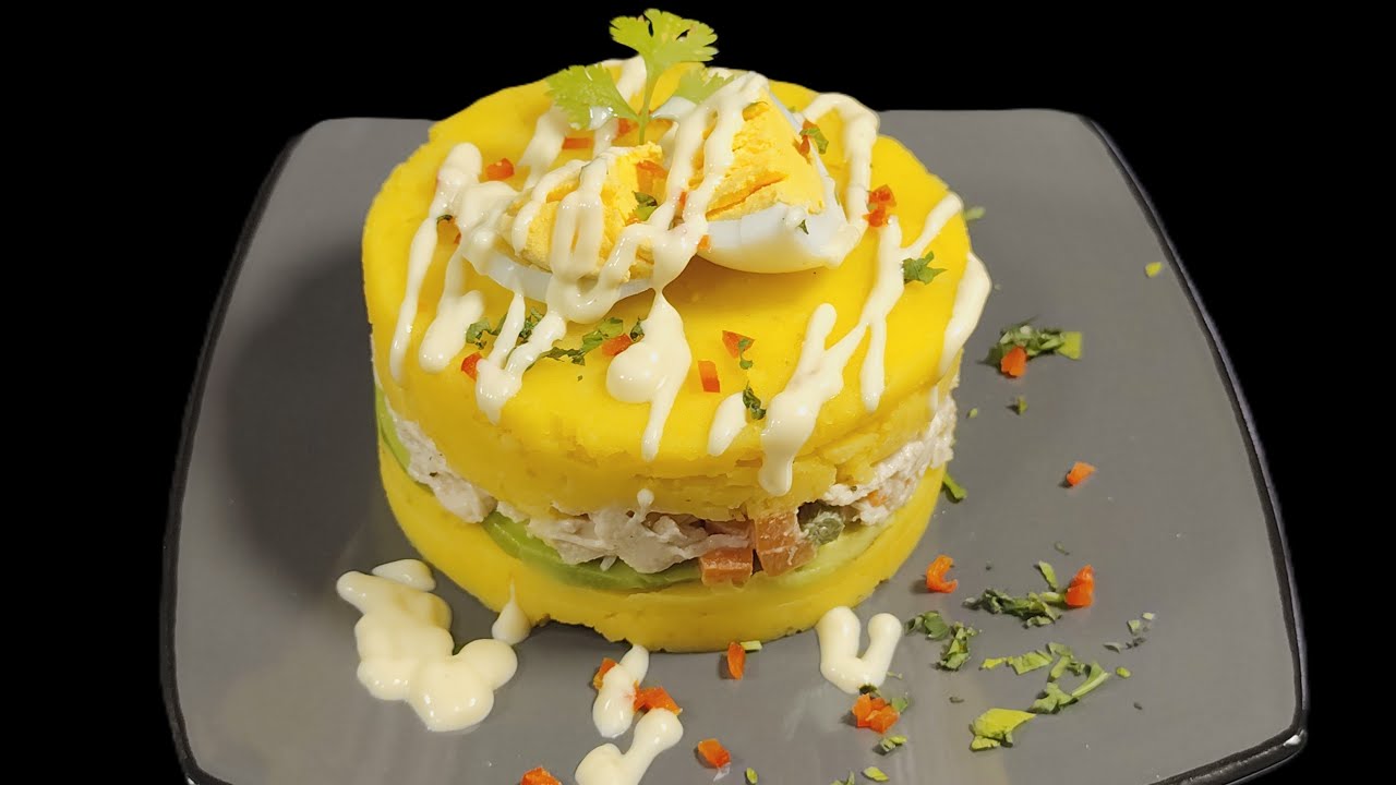 Receta Fácil y Deliciosa: Causa Peruana de Pollo