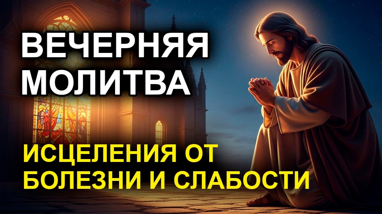 ВЕЧЕРНЯЯ МОЛИТВА Каждая больная клетка твоего тела исцелится, пока ты спишь! Включи сейчас