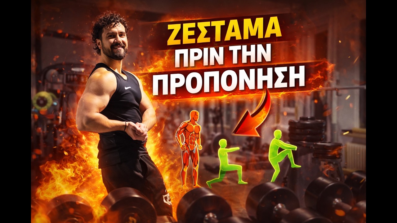 ΖΕΣΤΑΜΑ ΠΡΙΝ ΤΗΝ ΠΡΟΠΟΝΗΣΗ