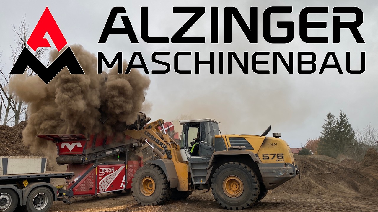 Lepton 5100 Scheibenseparator bei der Wurzelholz-Aufbereitung