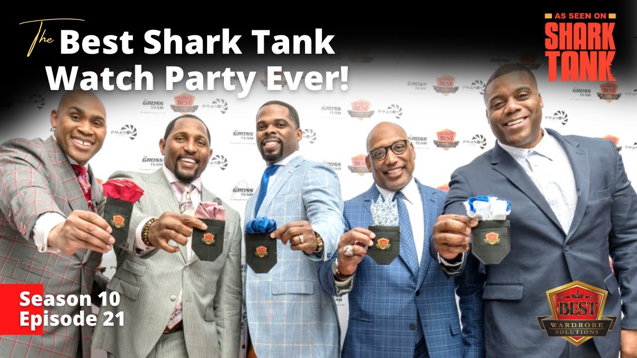 Вечеринка по случаю просмотра шоу Shark Tank // Седрик Кобб // Лучшие решения для гардероба