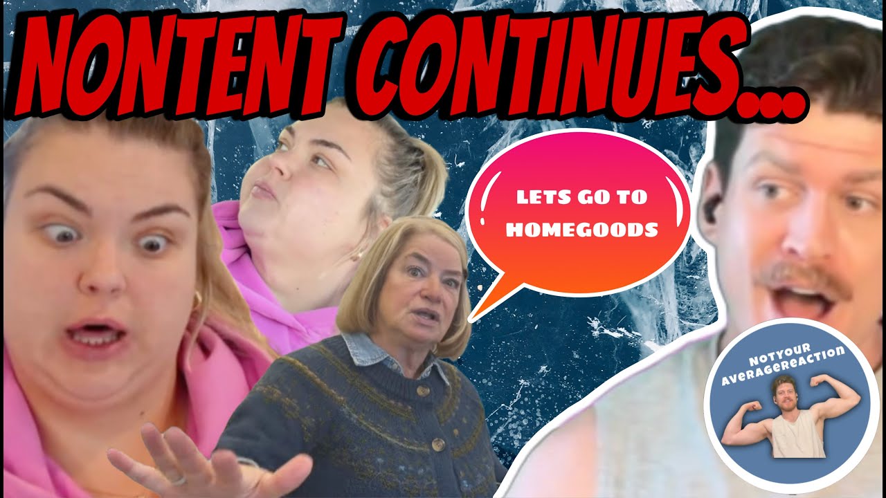 BIG AL RODRIGUEZ BRINGS HER MOTHER (NASTY NANCY™️) & BABY TO *HOMEGOODS* DURING ICE STROM!? | REACT
