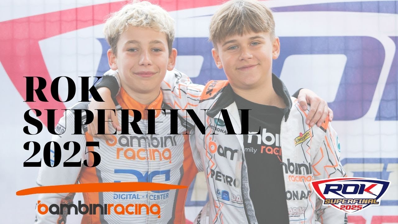 🏁 Bambini Racing na ROK Superfinal 2025 | Walka do końca w Lonato!