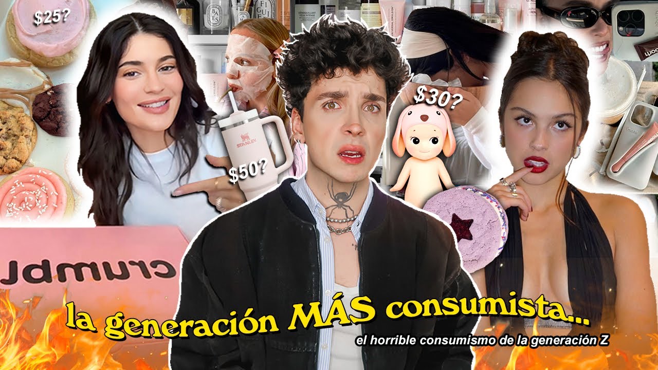 el HORRIBLE problema del sobreconsumo de la Generación Z...Crumbl Cookies, Stanley Cup, Sonny Angels