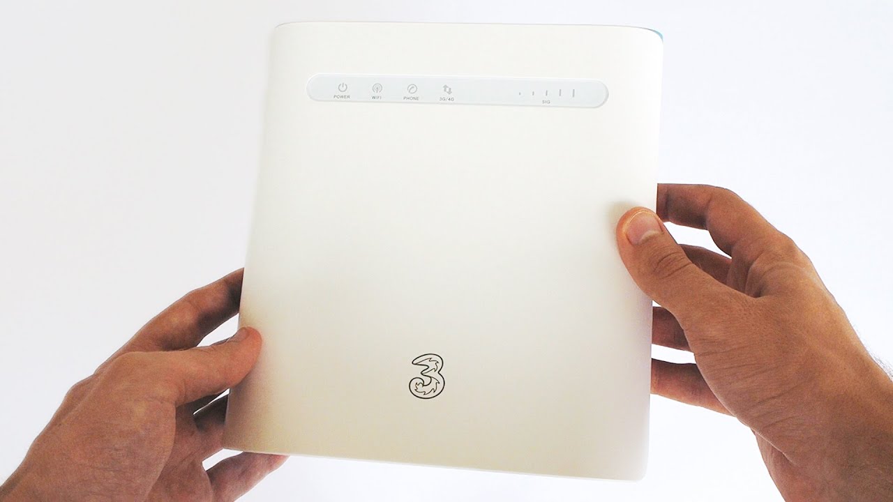 Three 4G Hub Unboxing & Review - ZTE 4G Broadband Router Speed Test